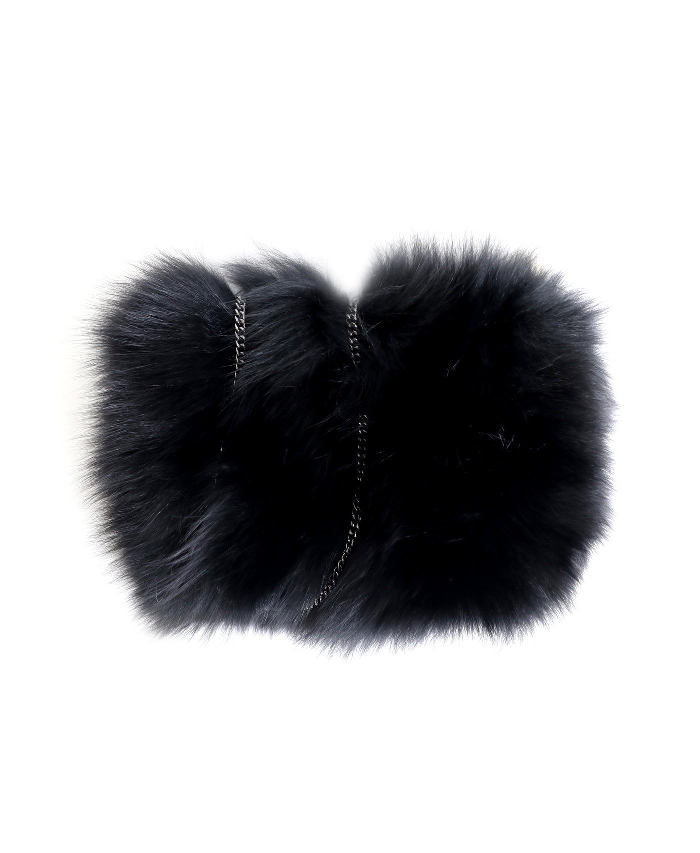 Fox Fur Crossbody Bag & Hand Muff Warmer view 3