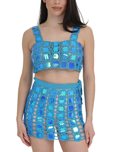 Sequin Crop Top image 1