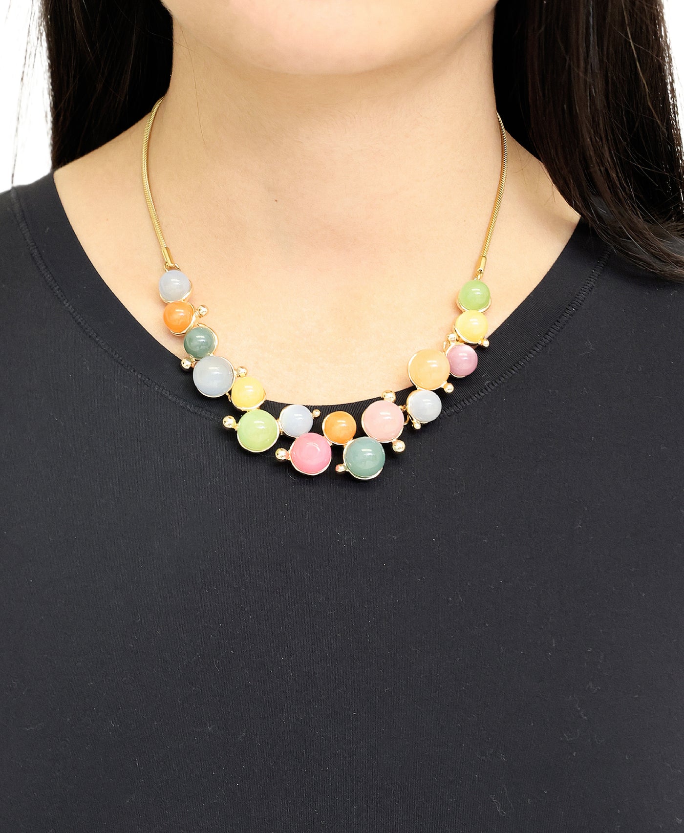 Pastel Statement Necklace view 1