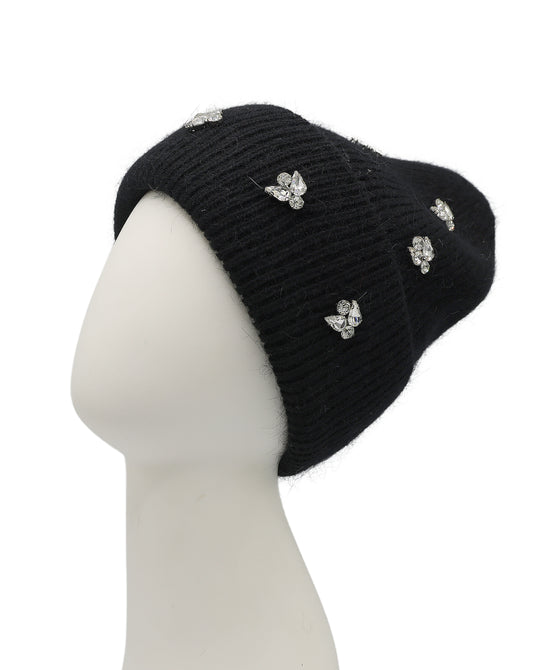 Jeweled Knit Hat view 