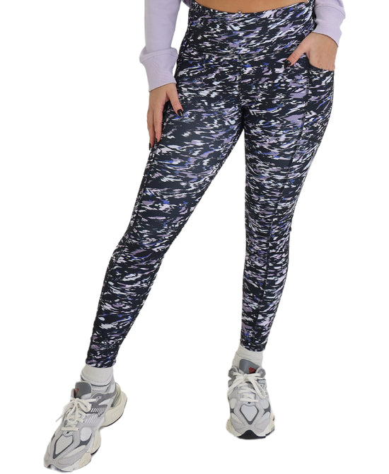 High Waist 7/8 Length Leggings view 