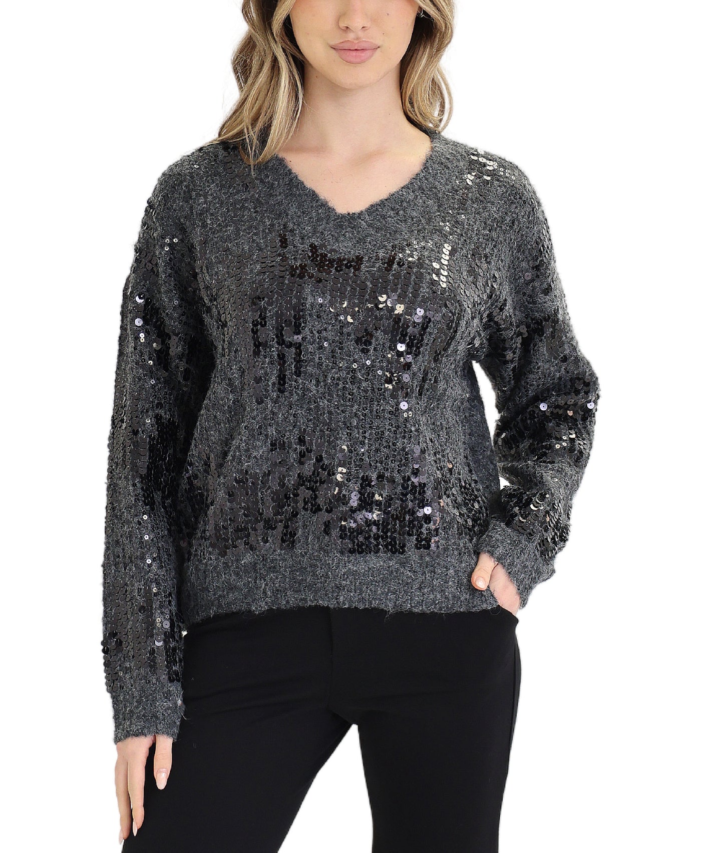 Sequin Sweater view 1