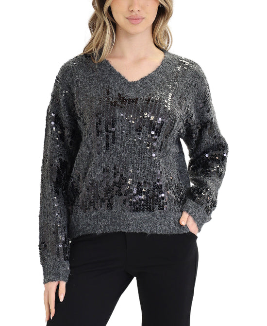 Sequin Sweater view 