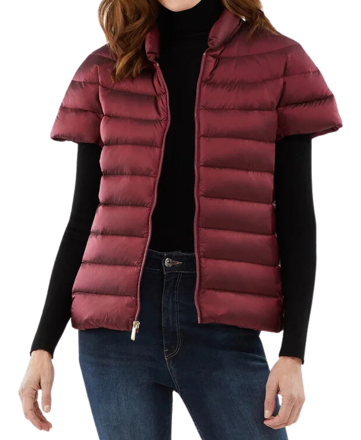 Short Sleeve Puffer Vest view 1