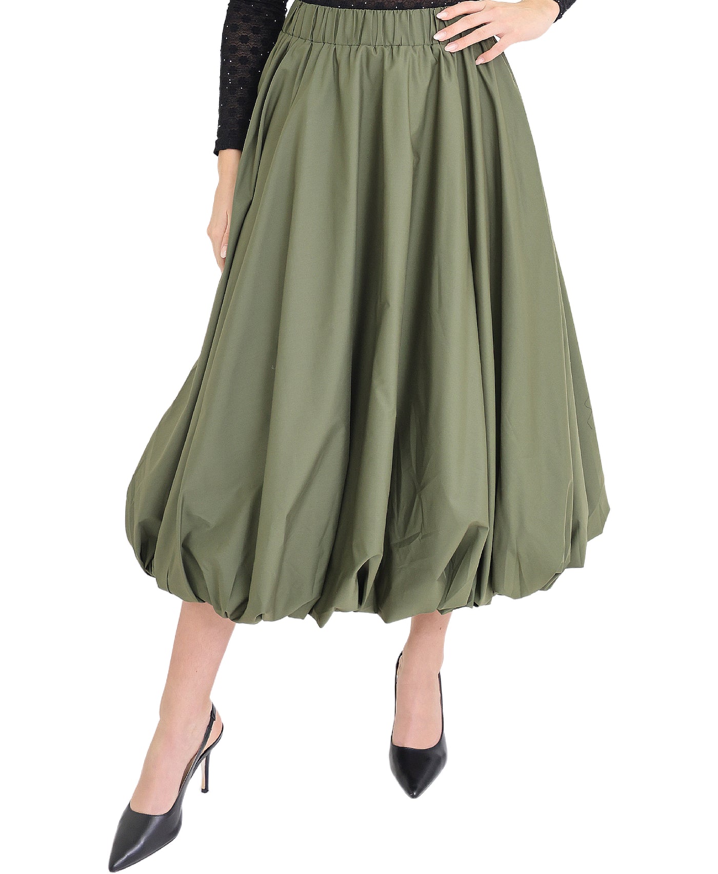 Bubble Midi Skirt view 1