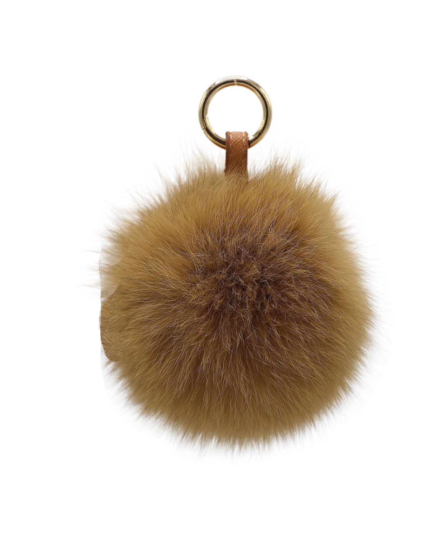 Fur Pom Keychain/Bag Charm view 1