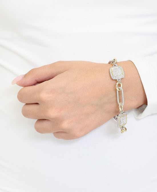 Square Chain Bracelet view 