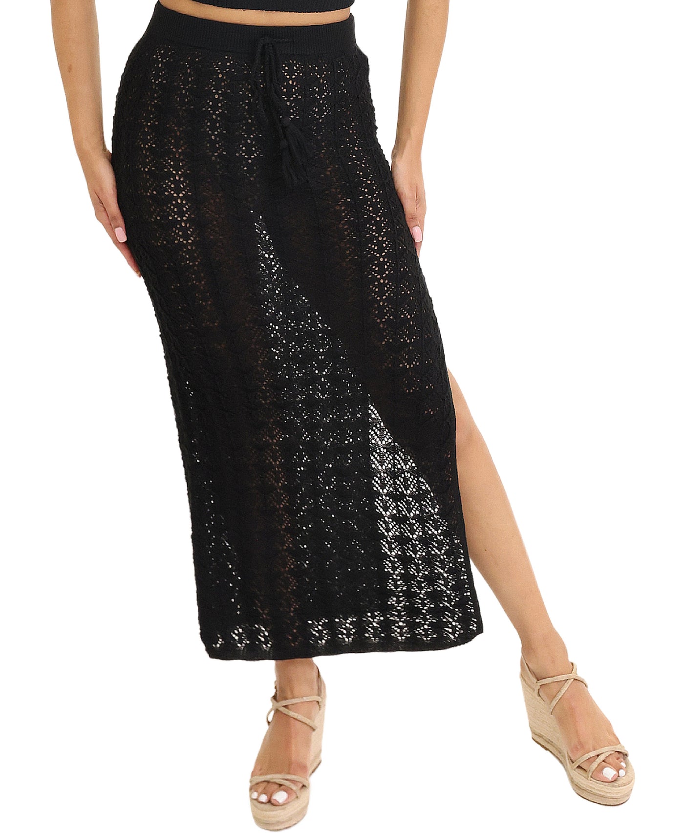 Crochet Midi Skirt