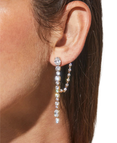 Crystal Statement Earrings image 1