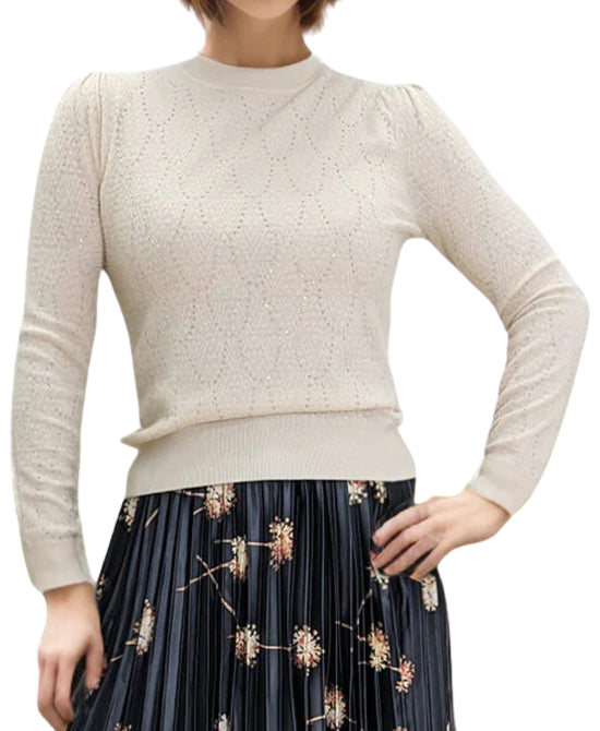 Crystal Accent Sweater view 