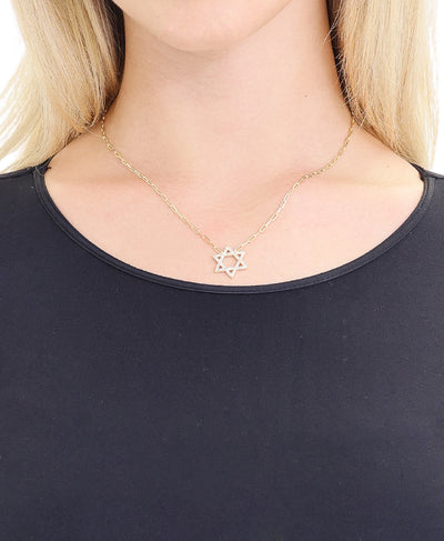 Star Of David Pendant Necklace image 1