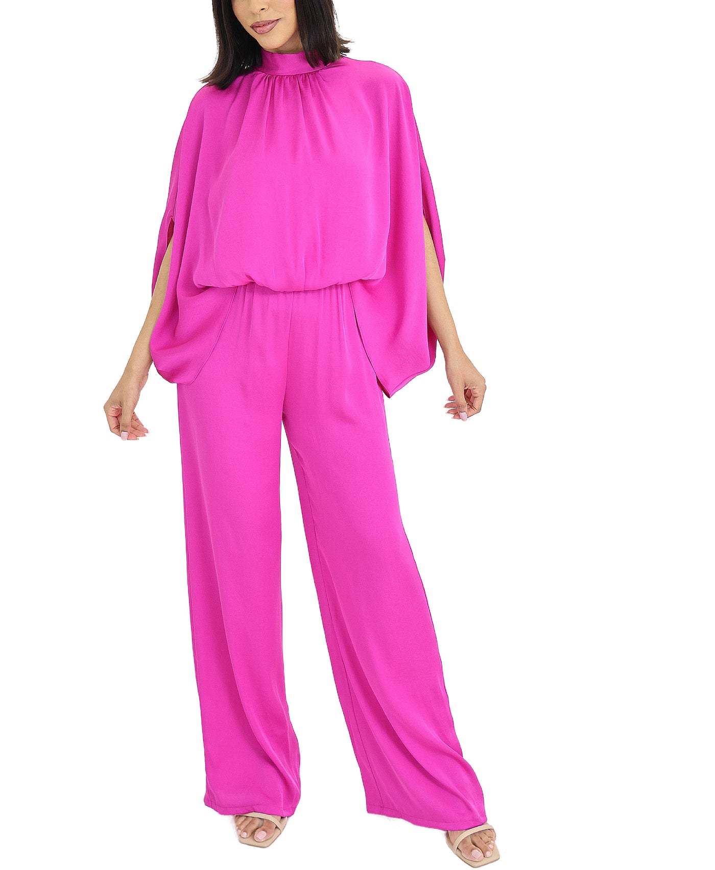 Mock Neck Jumpsuit view 1