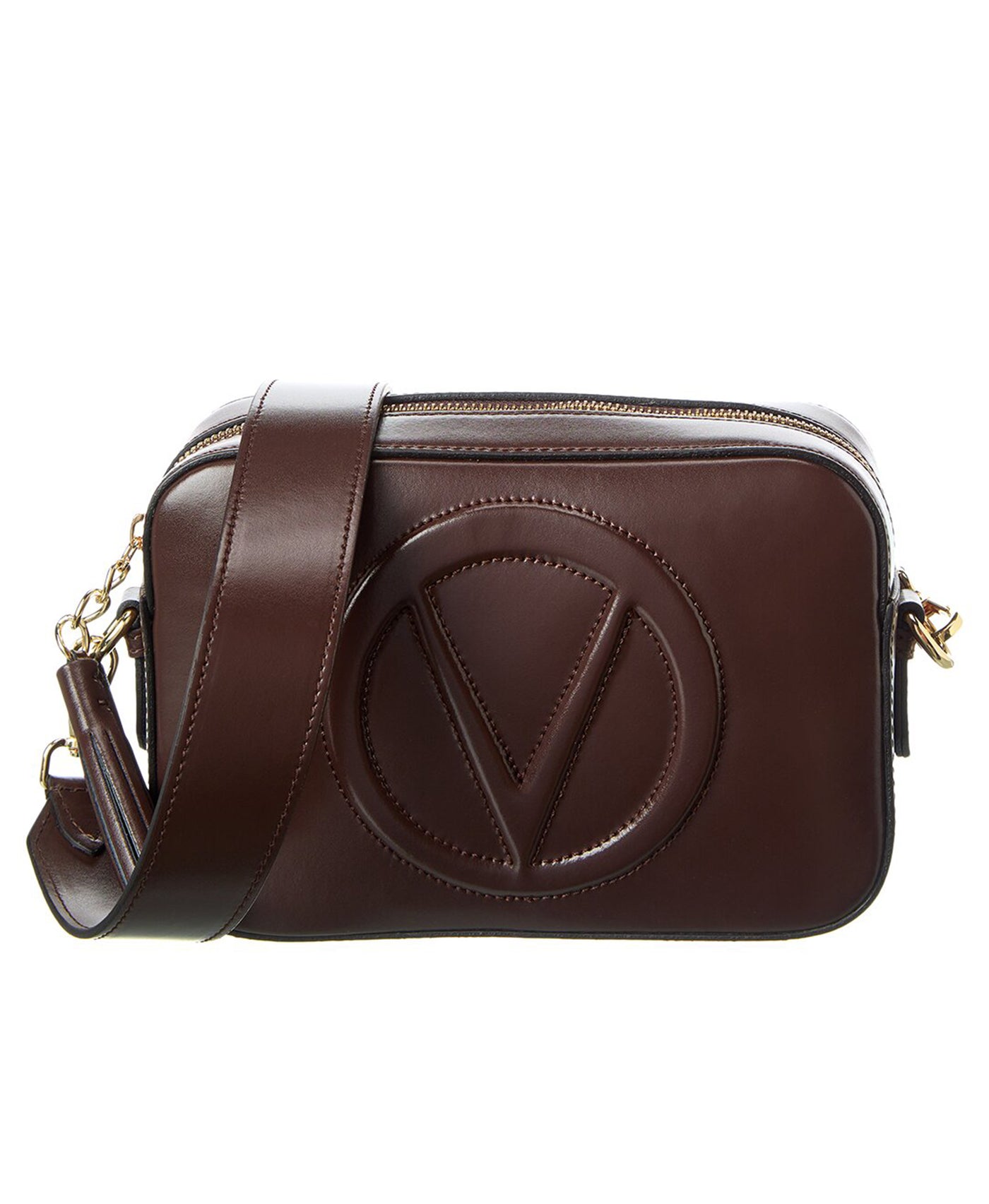 Leather Logo Crossbody Bag view 1