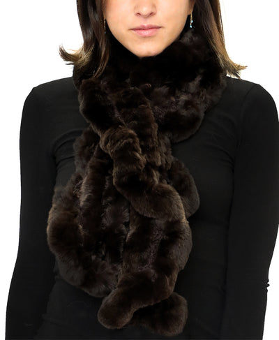 Fur Crochet Scarf image 1