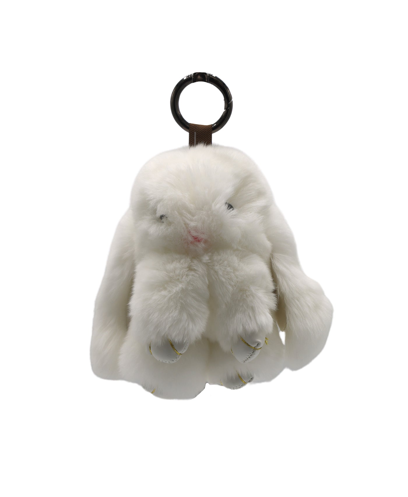 Rex Rabbit Fur Bag Charm/Key Chain view 1