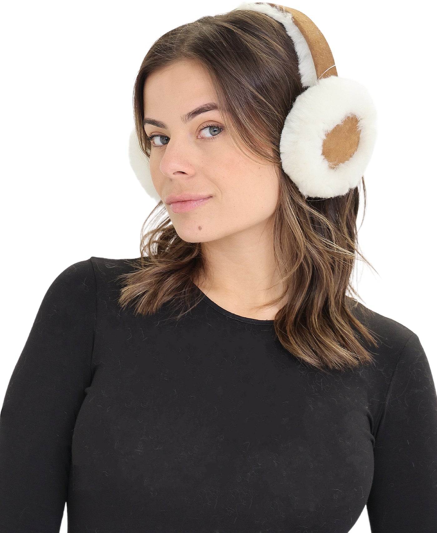 Shearling Earmuffs view 1