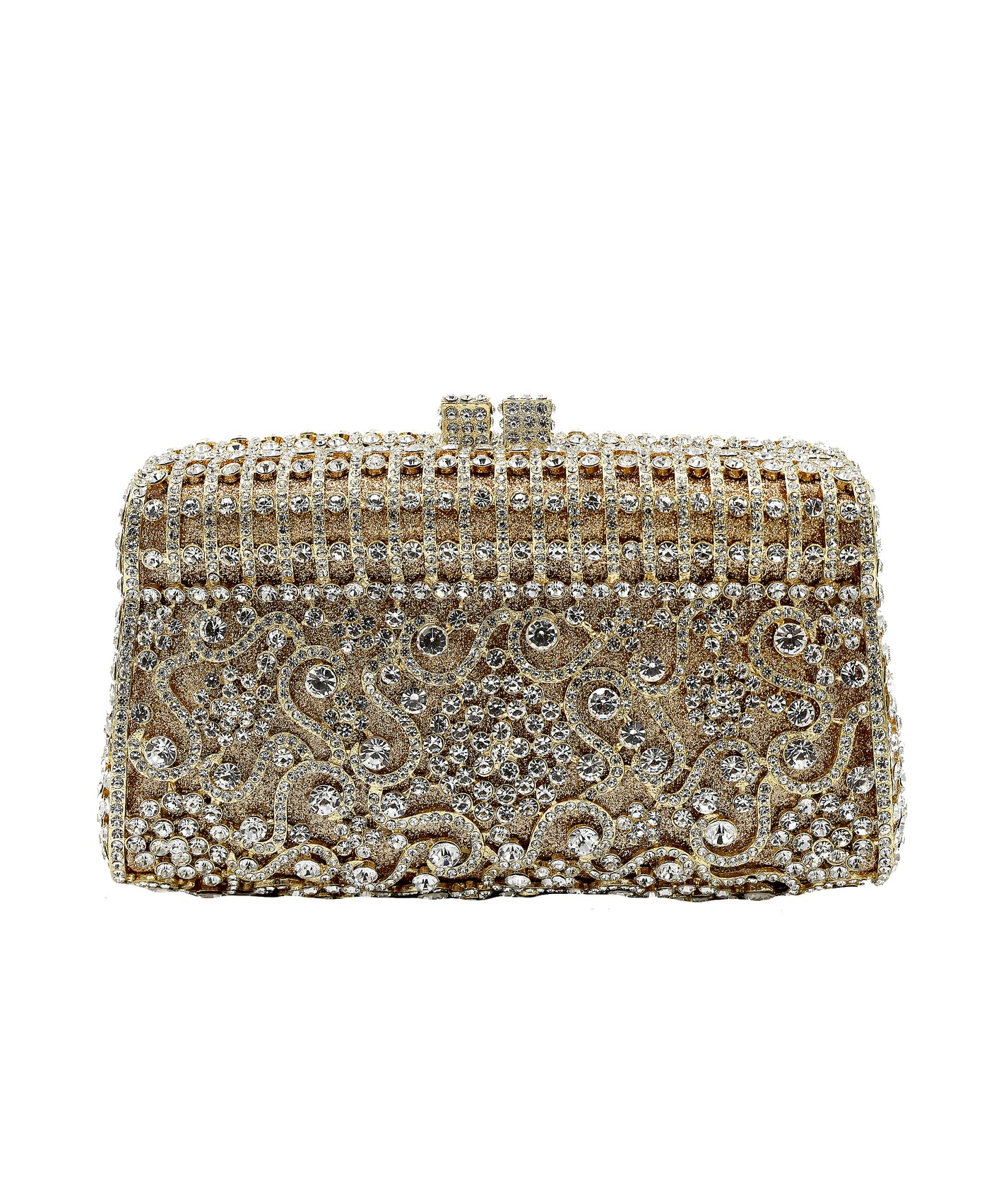 Rhinestone Evening Clutch view 1