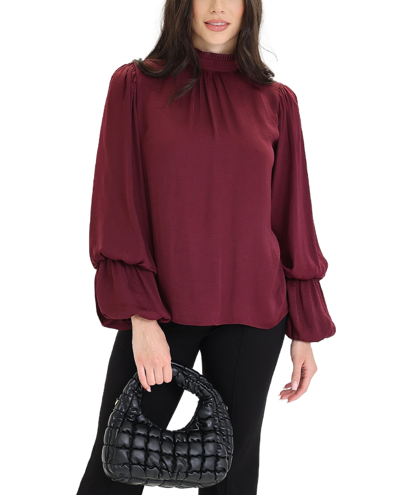 Blouse w/ Tiered Sleeves view 1